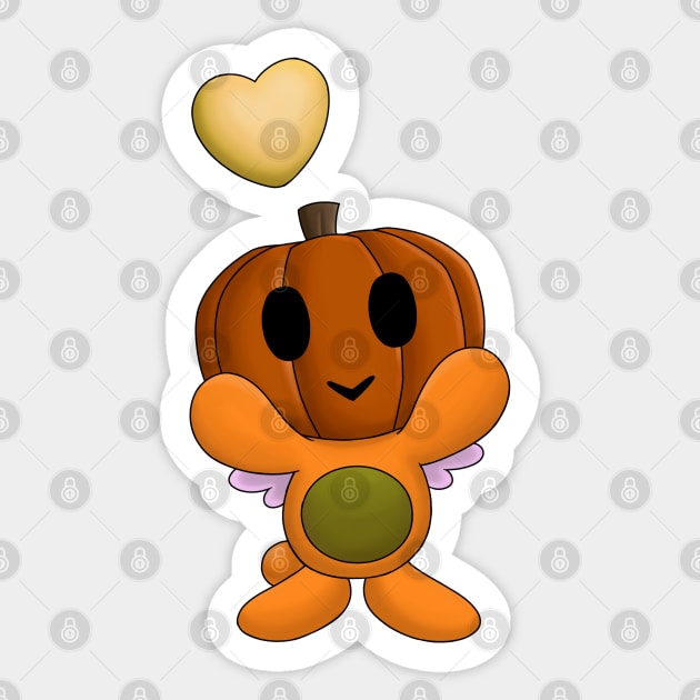 Pumpkin Chao Sticker by Firestorm Fox